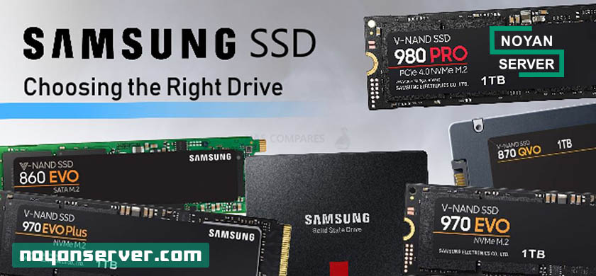 معنی و مقایسه SSD های سامسونگ EVO , PRO , QVO در چیست؟